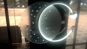 Modern Round Led Light-Moon Design