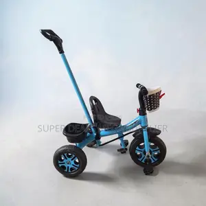 Strong Stable Kids Bike Bicycle Tricycle With Push Handle