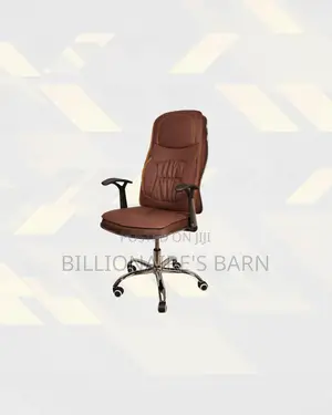 Executive Leather Chair High Back for Office Meeting Comfort