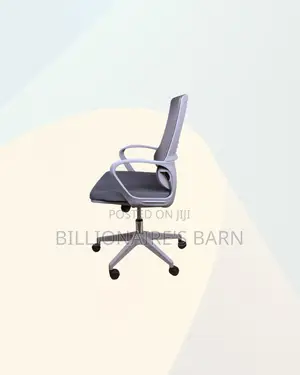 Practical Grey Mid Back Mesh Office Chair for Office Meeting Comfort