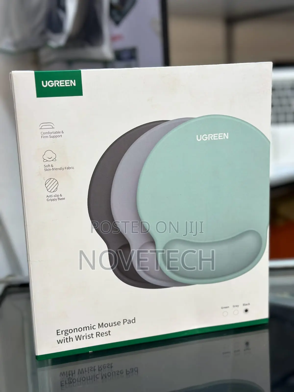 Ugreen Ergonomic Mouse Pad, Wrist Rest Support,