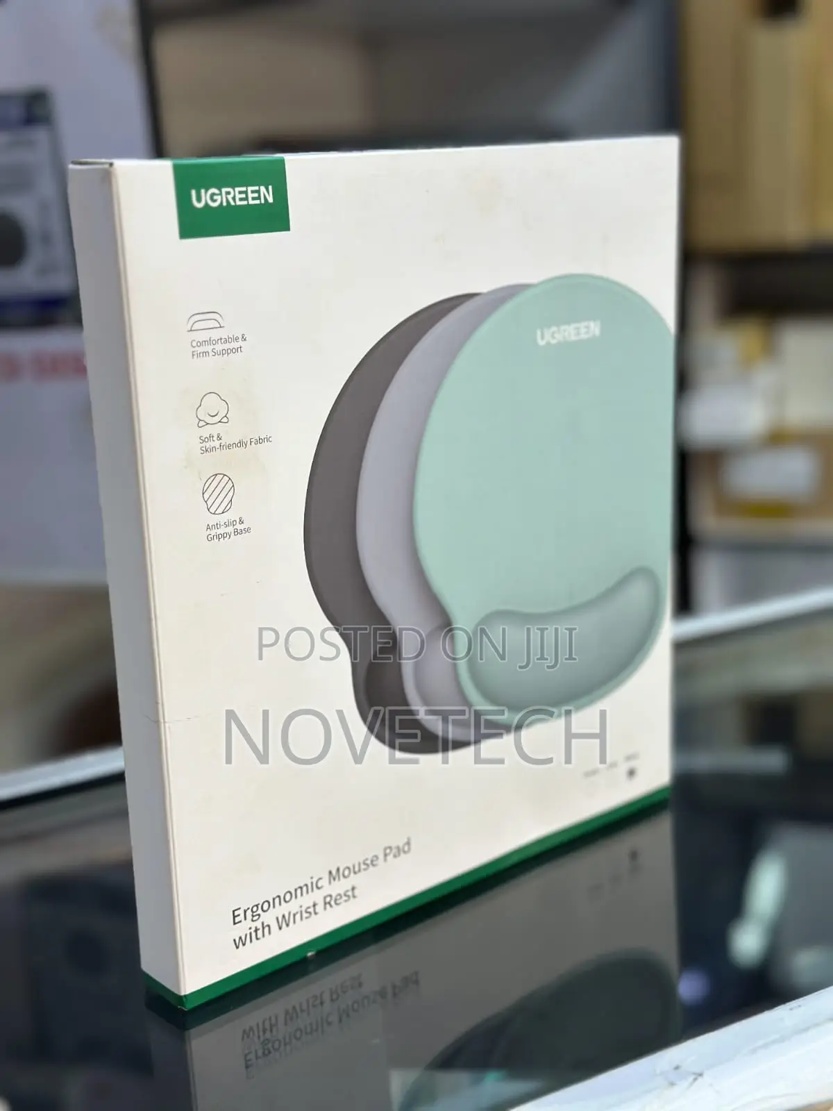 Ugreen Ergonomic Mouse Pad, Wrist Rest Support,