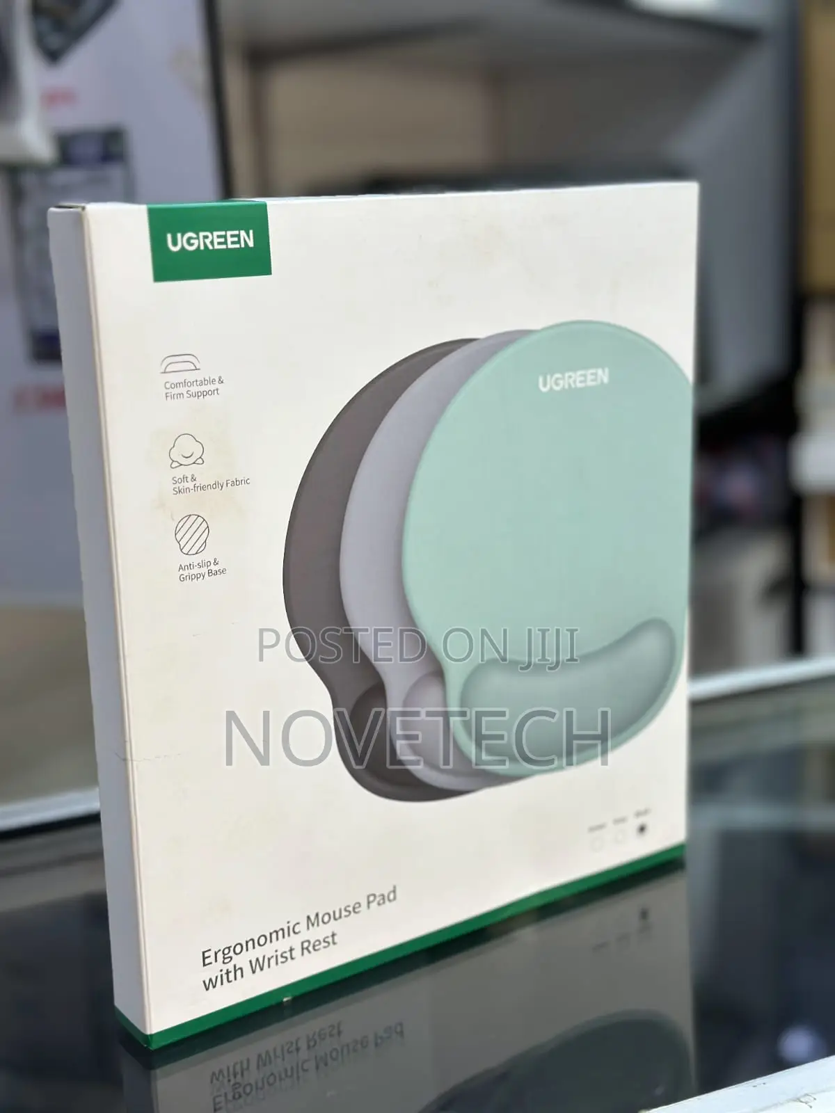Ugreen Ergonomic Mouse Pad, Wrist Rest Support,