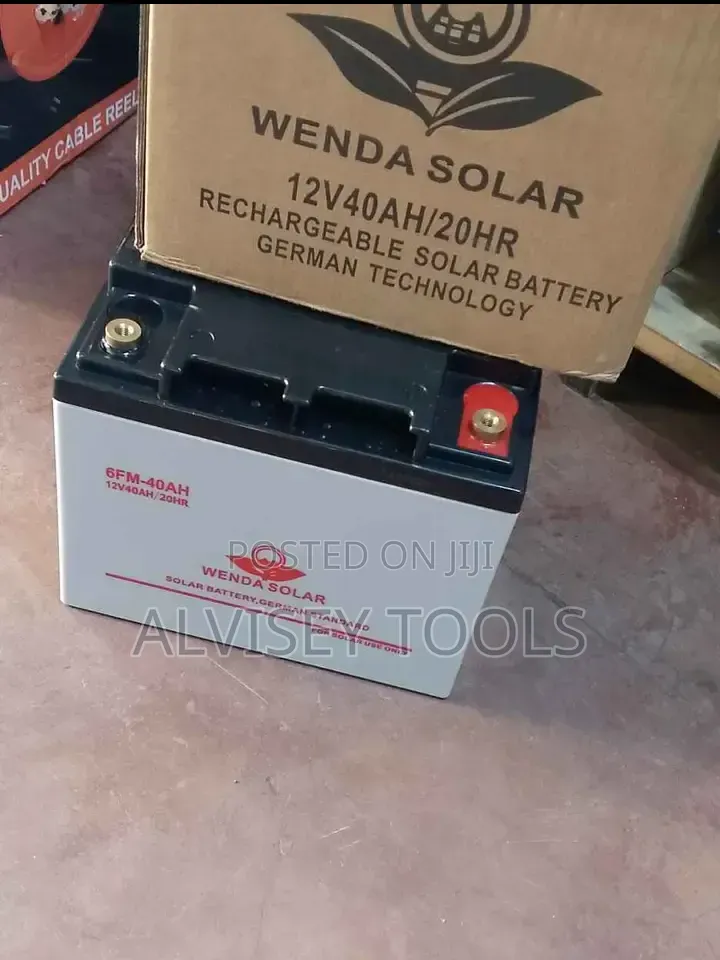 Rechargeable Solar Battery 12v 40ah