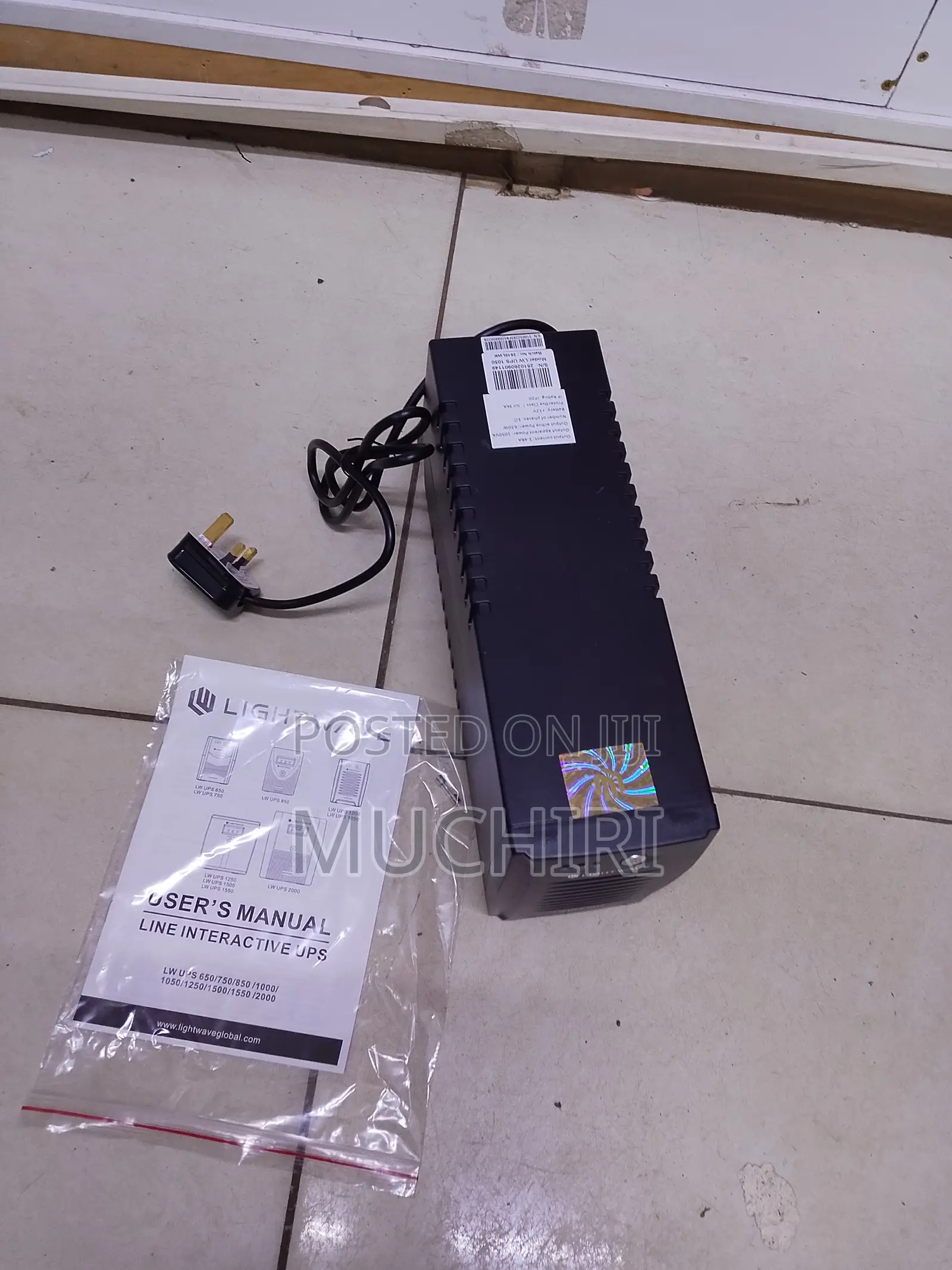 Lightwave 1050va Avr Ups for Office Equipment Electronics