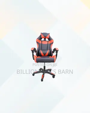 Practical Red Racing Gaming Chair Ergonomic Support for Game Comfort
