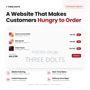 Restaurant Website Design With Online Ordering | Food Business