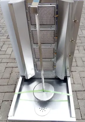 Commercial Shawarma 4 Gas Burner Machine
