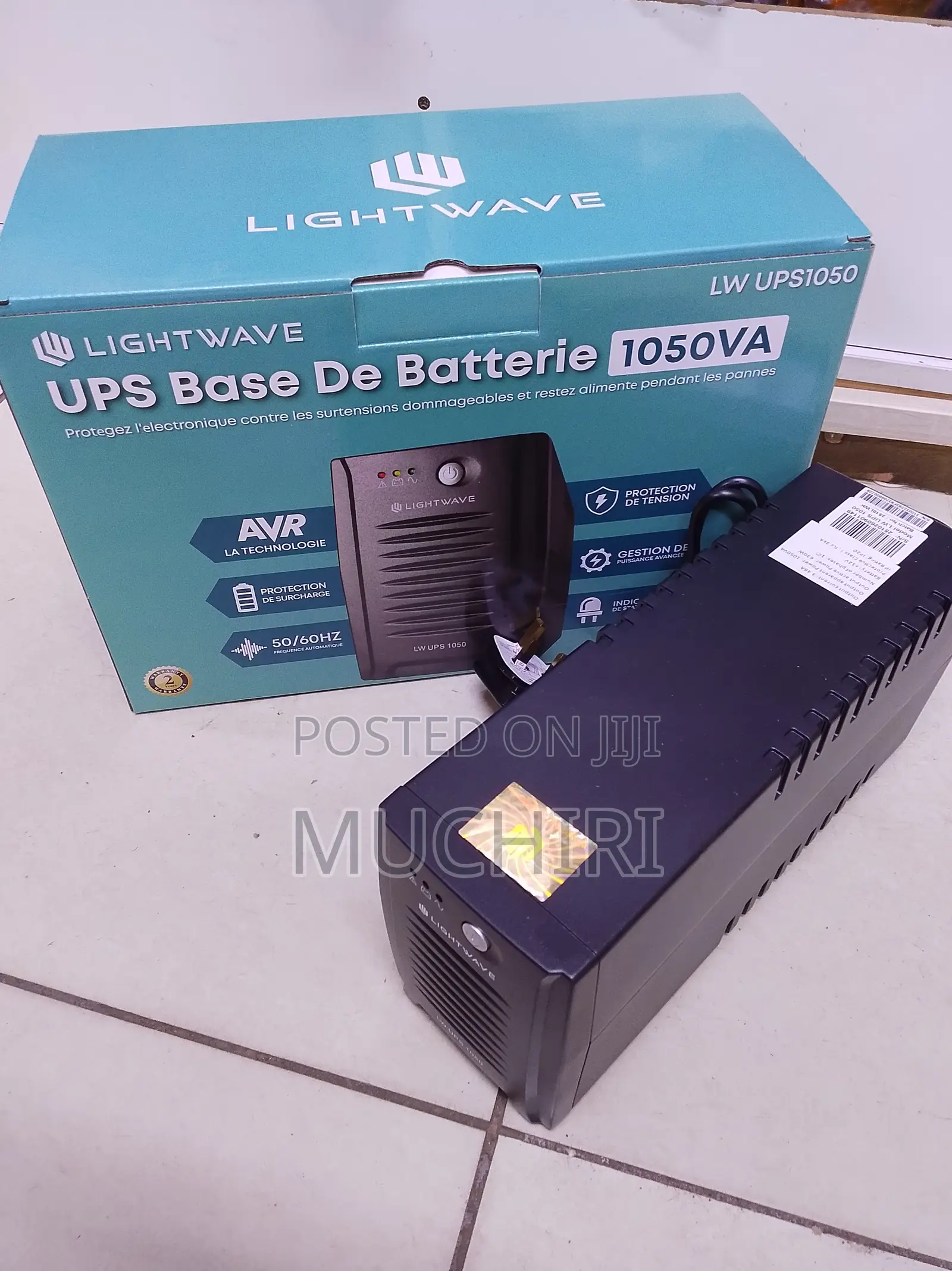 Lightwave 1050va Ups Stable Backup for Pcrouters and CCTV