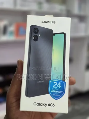 New Samsung Galaxy A06 128 GB Black