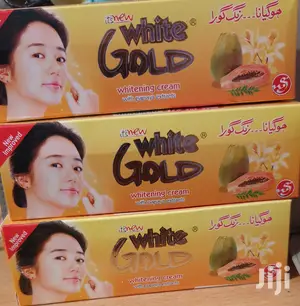 Original White Gold Cream With Papaya Extract With A Code In Kenya