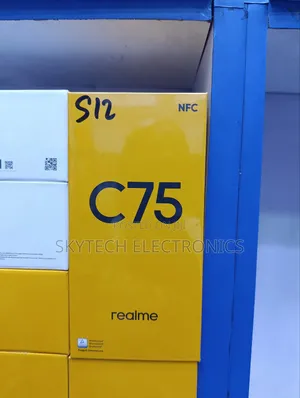 New Realme C75 256 GB Black