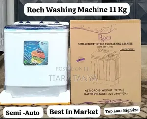 Roch 11kg Twin Tub Washing Machine Semi Automatic