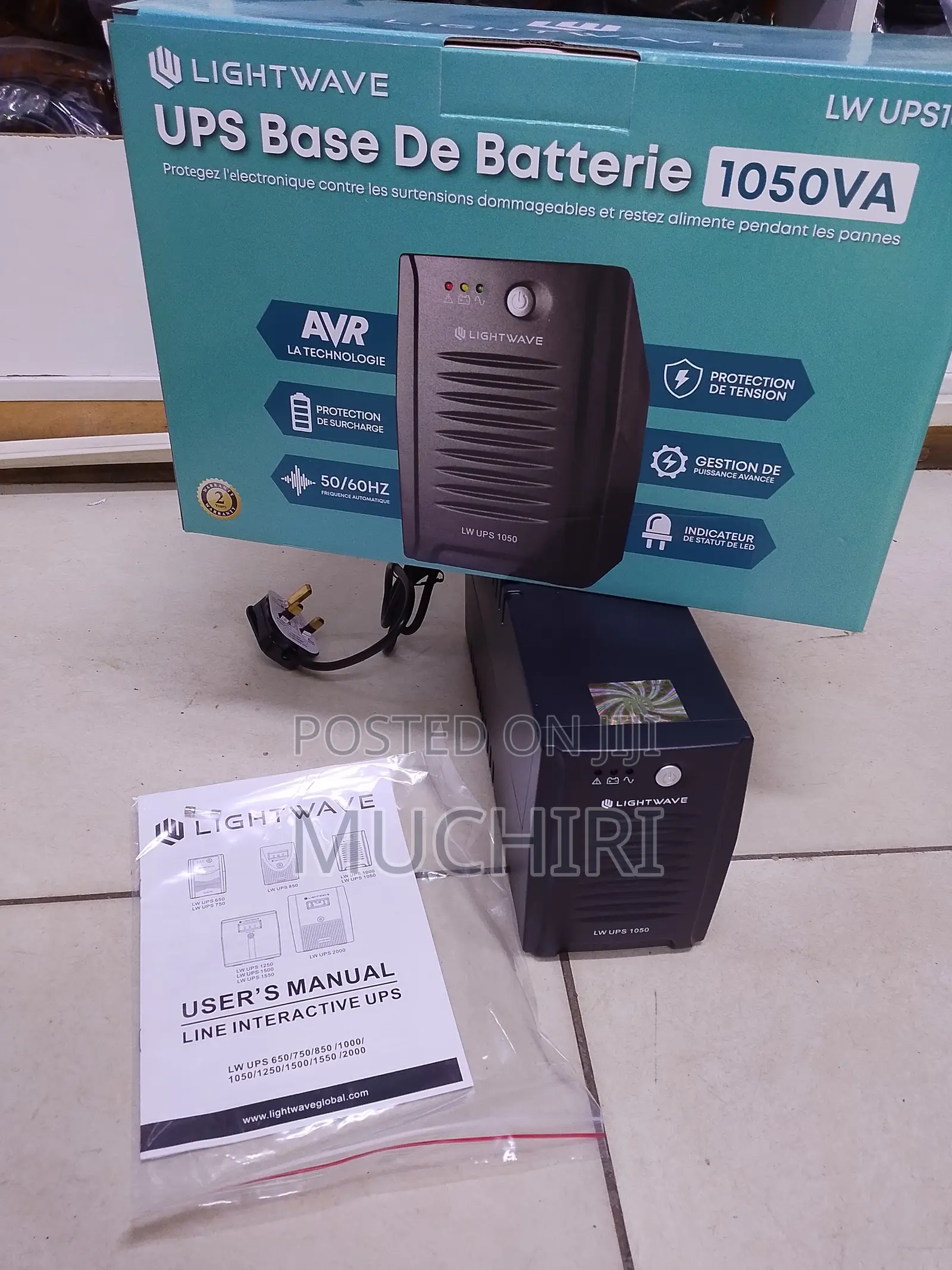 Lightwave 1050va Ups (Lw-Ups-1050) – Reliable Backup Power With Avr