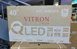 Vitron 40 Inch Smart Android Tv Wi-Fi | Netflix | Youtube | Bluetooth