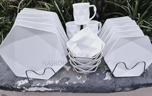 24 PCS Hexagonal Dinner Set