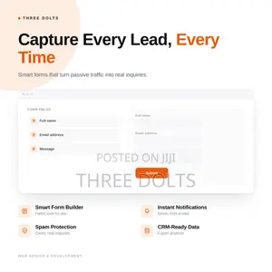 Lead Generation Website Design With Built-in Contact Forms