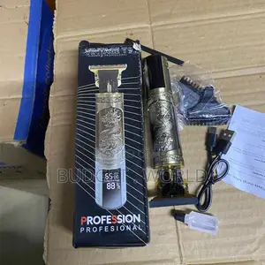 Professional Cordless Hair Trimmer – Usb Rechargeable Barber Clipper