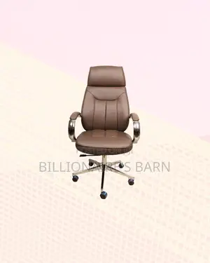 Practical Executive Leather Chair High Back for Fast Paced Workdays