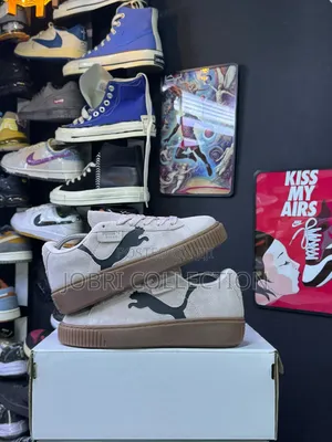 Ladies Puma Suede Platform Sneakers