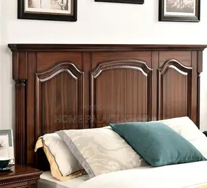 King Bed: Monarch Solid Mahogany Bed With Nightstands