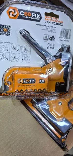 Coofix Staple Gun 3in1 With 600pcs Staple Pins