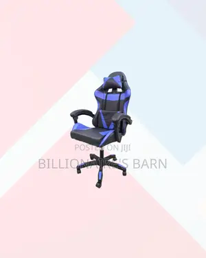 Practical Blue Gaming Chair Ergonomic Support for Fast Paced Days