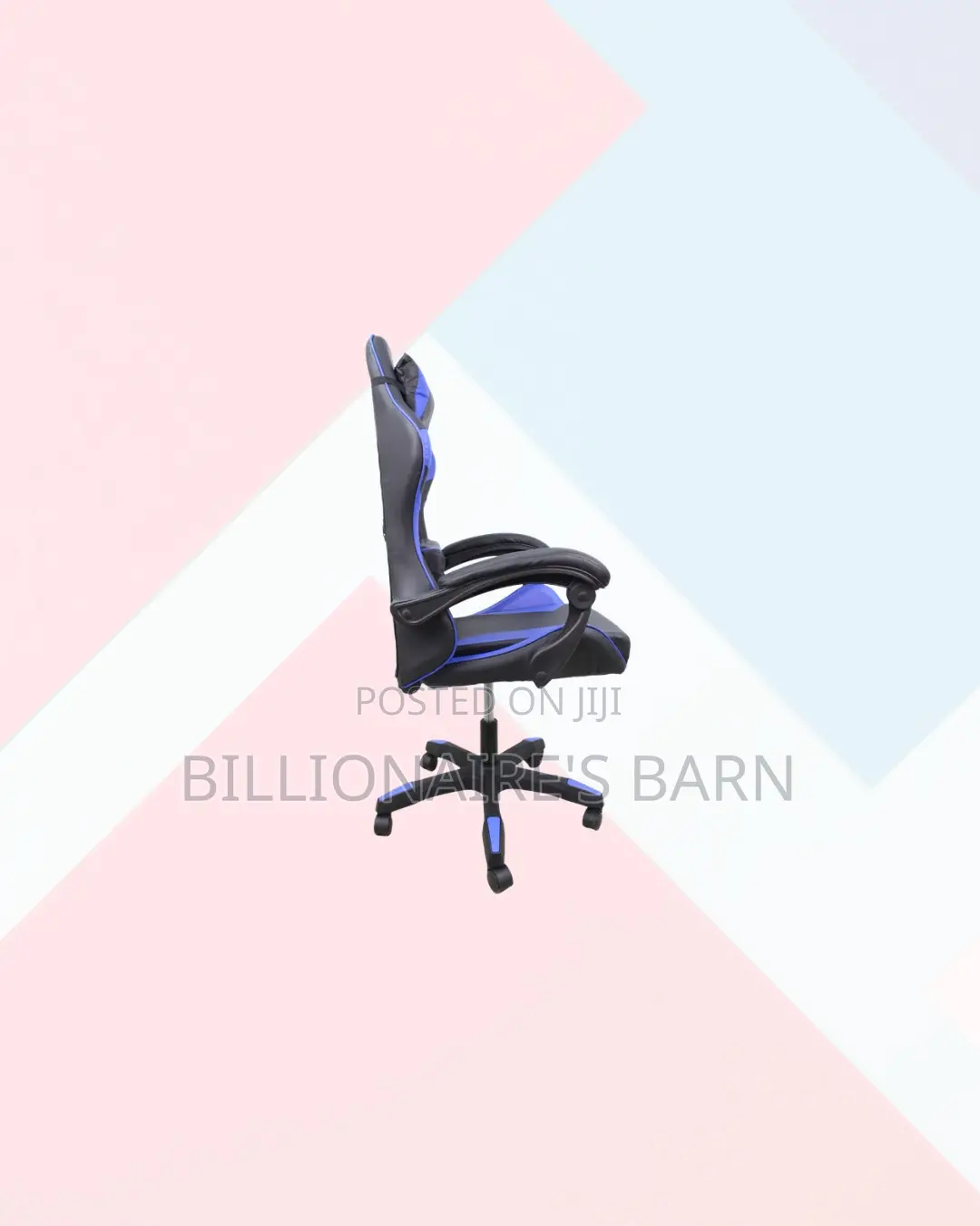 Practical Blue Gaming Chair Ergonomic Support for Fast Paced Days