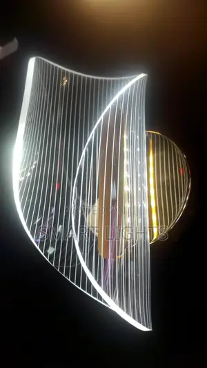 Modern Curved Led Crystal Wall Sconce- Luxury Decorative Light