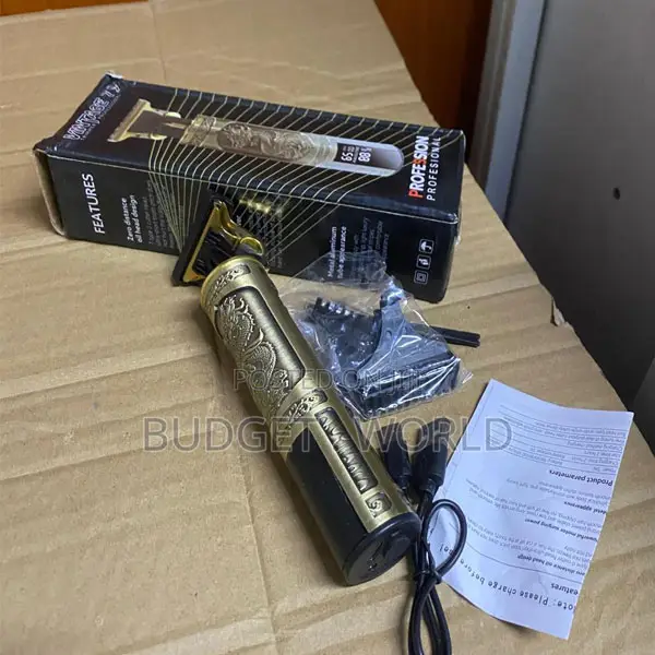 Professional Hair Cutting Trimmer – Usb Rechargeable Grooming Machine