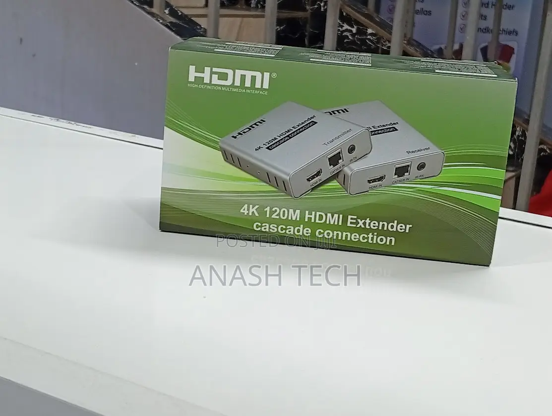 Cascade 120m Hdmi Extender Tx Rx Over Ethernet Cable