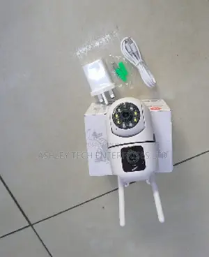 New Wall Mount Bulb Dual Lens Wifi Camera Smart Net