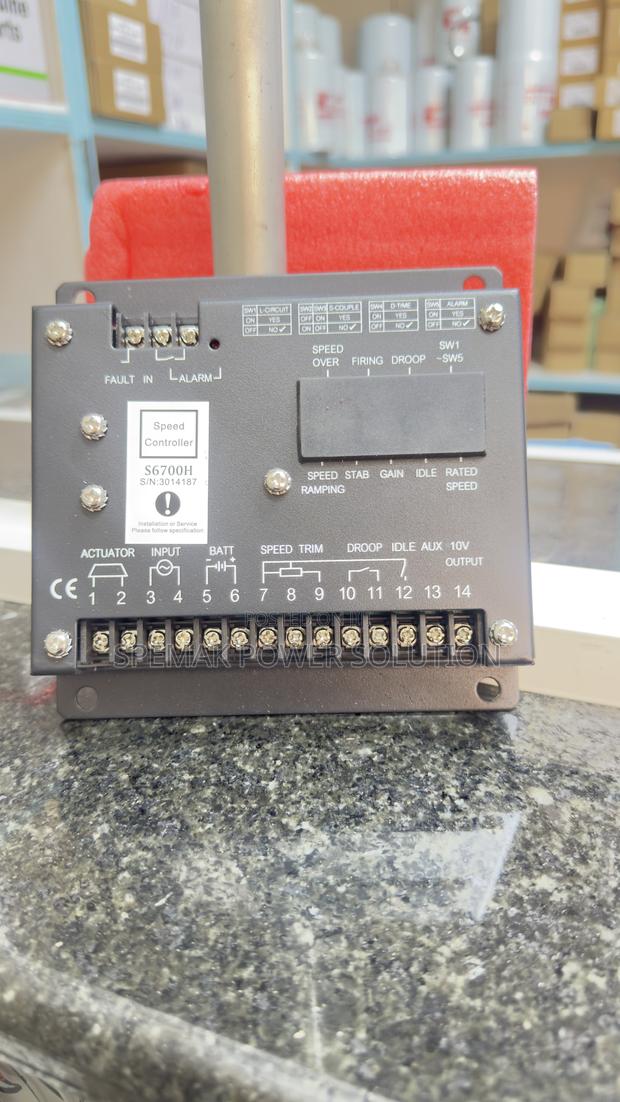 Cummins S6700h Speed Controller - main view