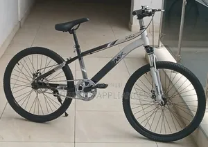 24 Inch BMX Mountain Bike With Front Suspension Disc Brakes