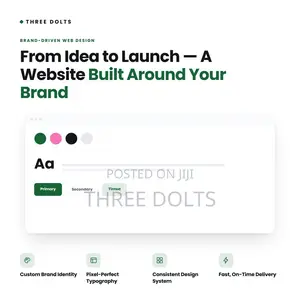 Custom Brand Website Design | Logo-Ready, on-Brand Web Development