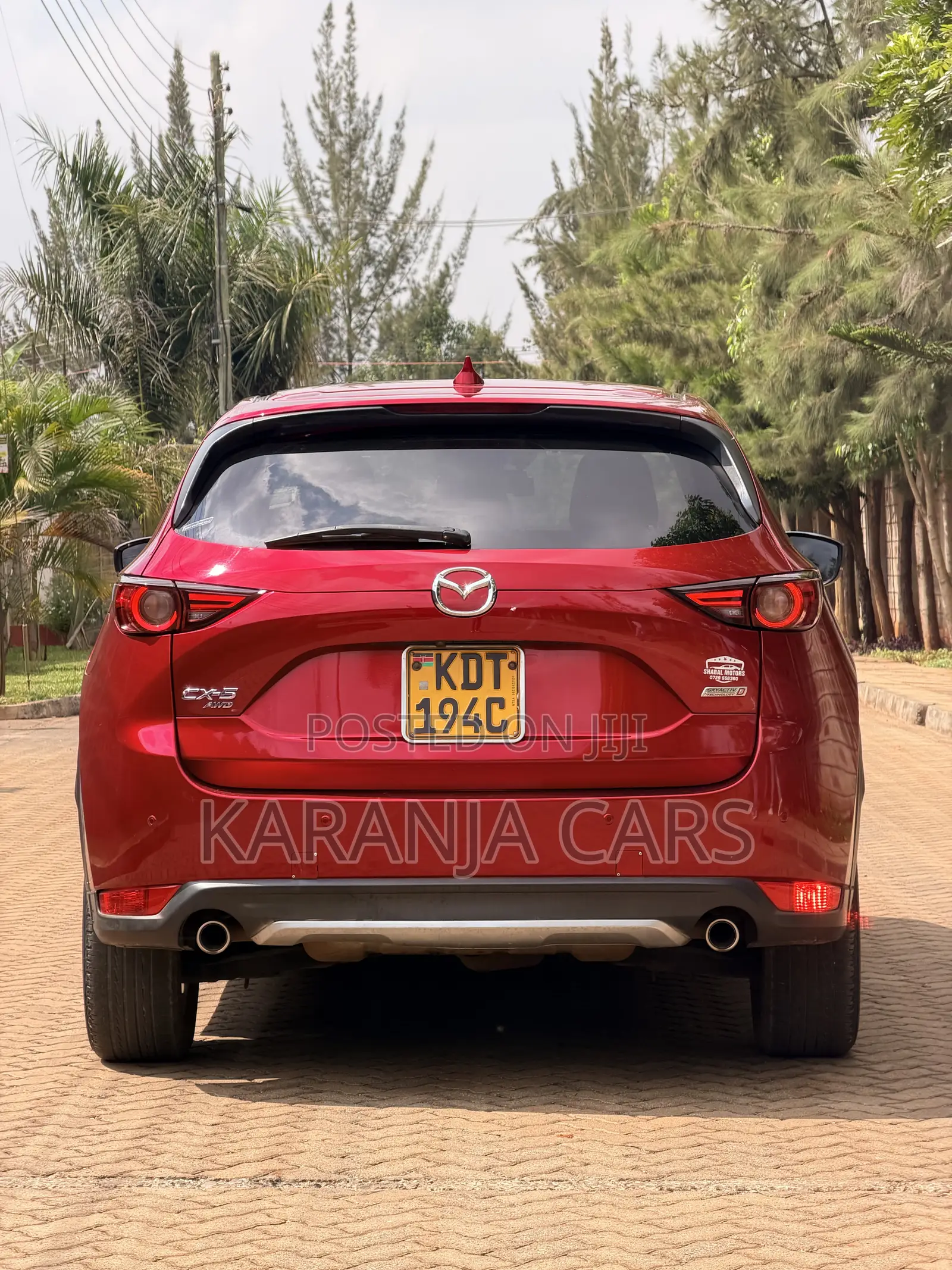 Mazda CX-5 2.2 Diesel AWD 2018 Red