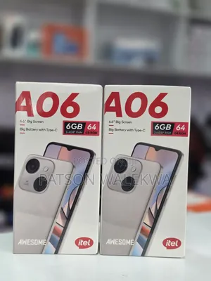 New Itel A06 64 GB Gold