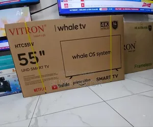Vitron 55 Inch Whale Os Smart Uhd Tv – Netflix, Youtube, Wi-Fi