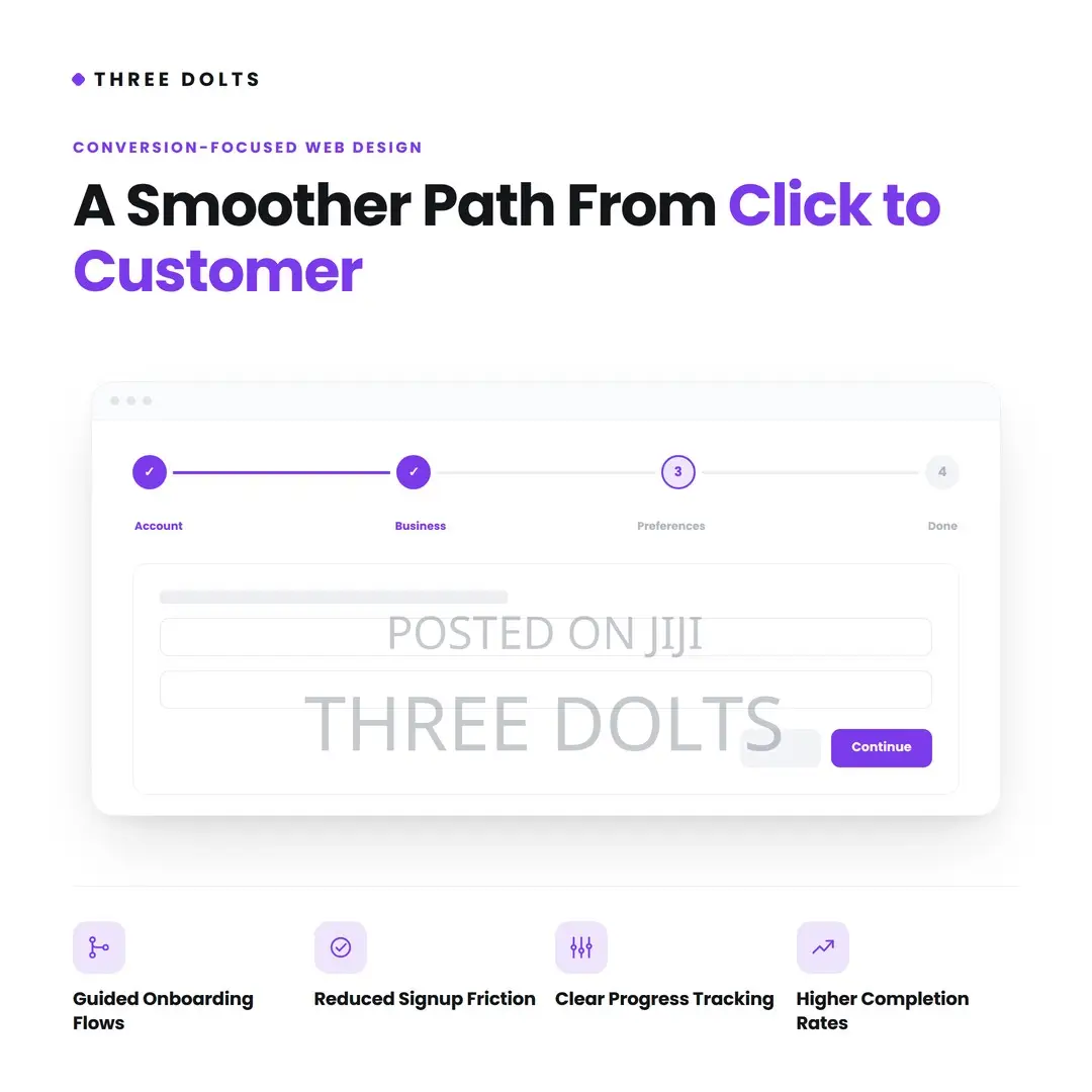 Website Onboarding Signup Flow Design | Reduce Drop-Off