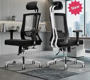 Office Chairs; Ergonomic Office Fabric Chairs With Star Cross Legged