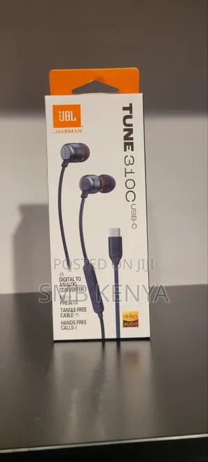 JBL Type C Earphones-Tune 310c