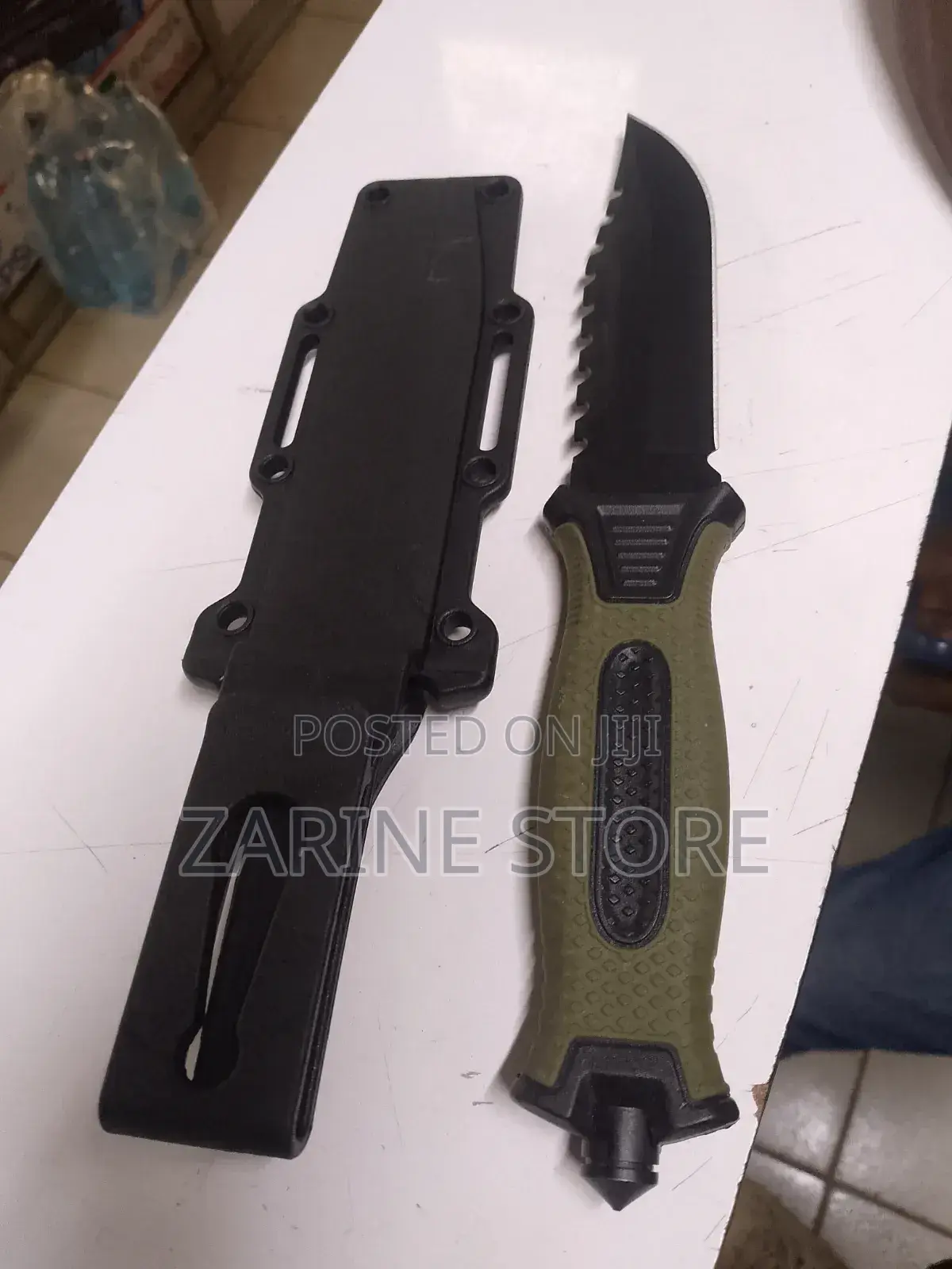 Kitchen, Camping Knife With Sheath or Pouch Sharp Portable