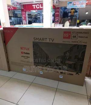 Vitron 85 Inch Uhd Smart Google Tv Voice Control, Wi-Fi Bluetooth