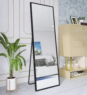 Full-Length Mirror: Lustre Anti Rust Standing Floor Mirror