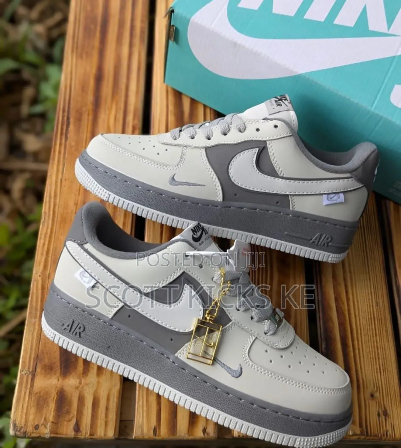 Nike Airforce 1 Wolfe Grey