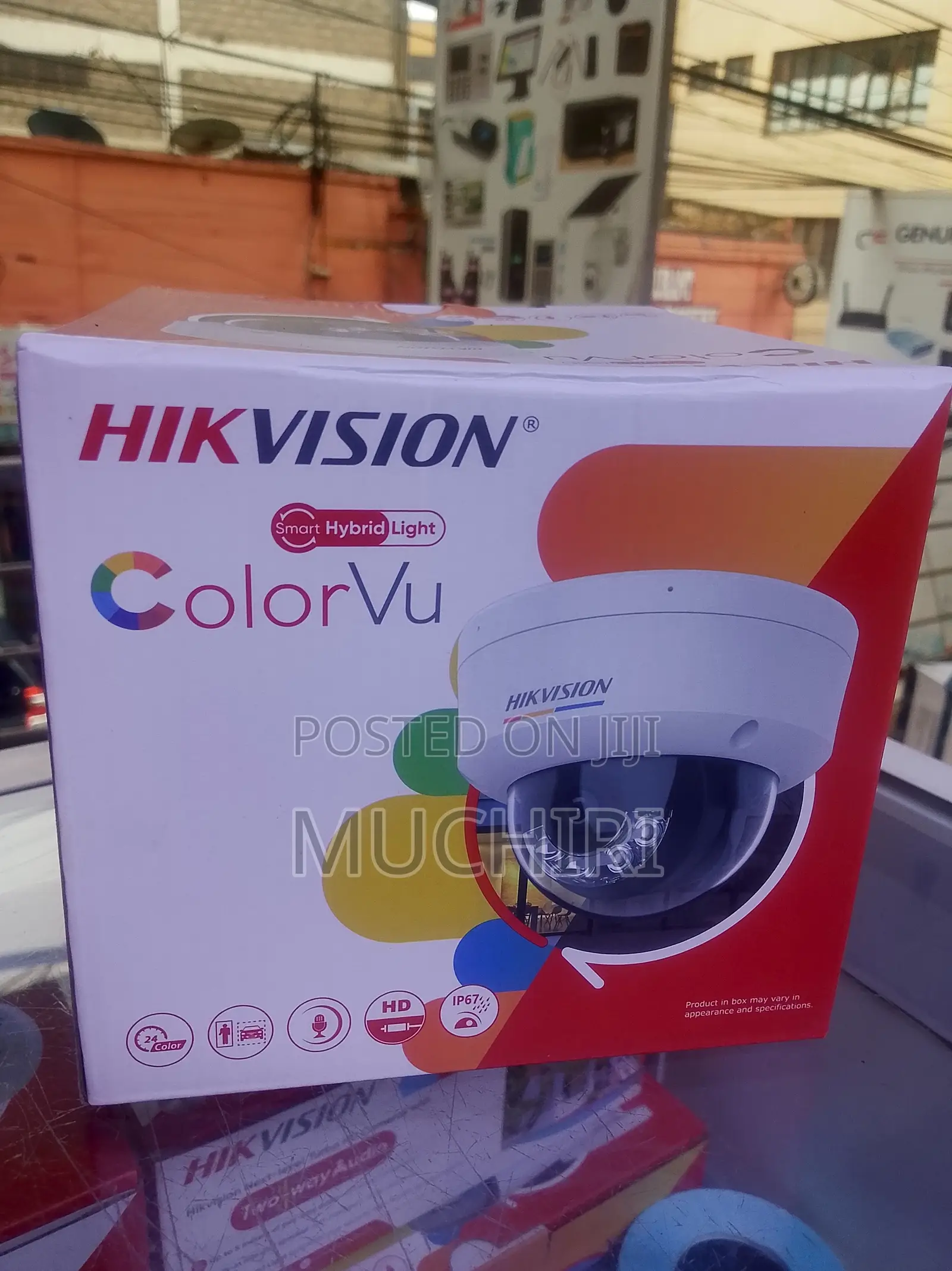 Hikvision 4mp Colored Network Ip Dome Camera With Audio