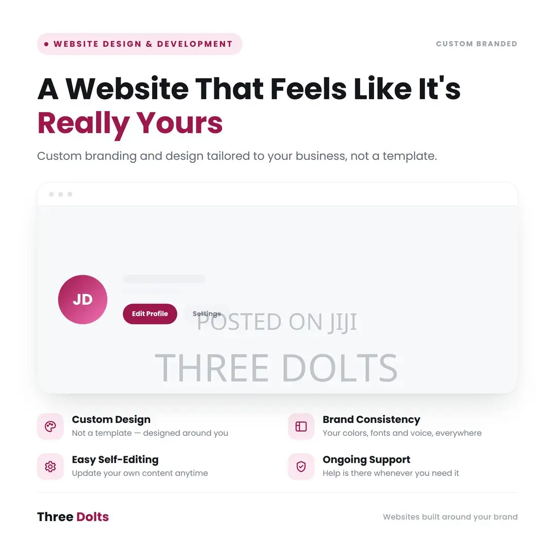 Custom Branded Website Design