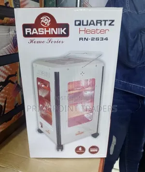 Rashnik 5 Sided Room Heater 5 Settings Heat Levels