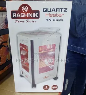 Rashnik Quartz Room Heater 5 Sided With 5 Different Settings