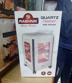 Rashnik Quartz Room Heater 5 Sided With 5 Different Settings